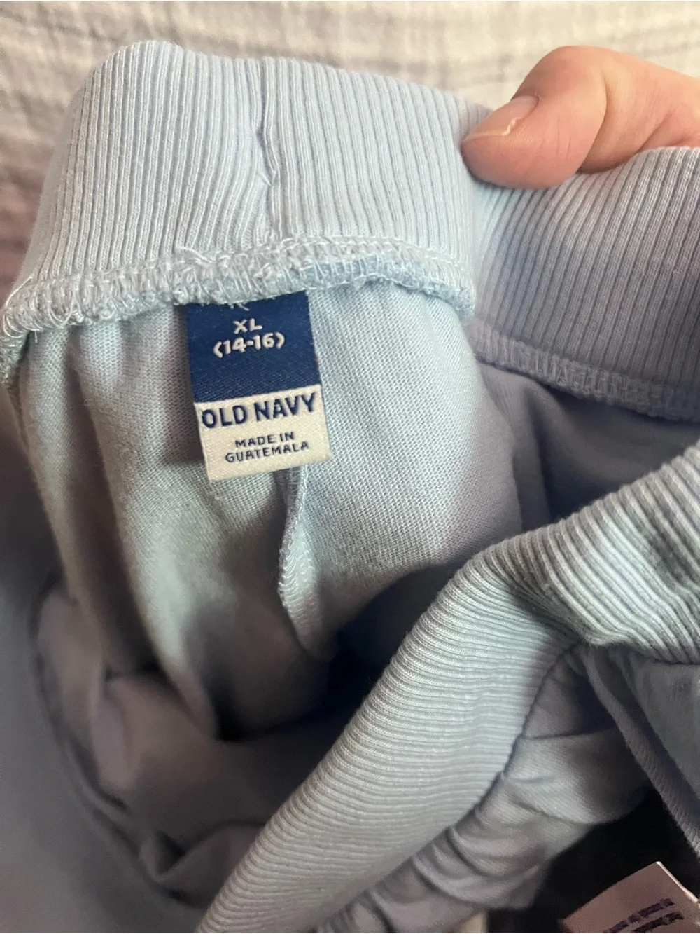 Old Navy Light Blue Cotton Circle Skort